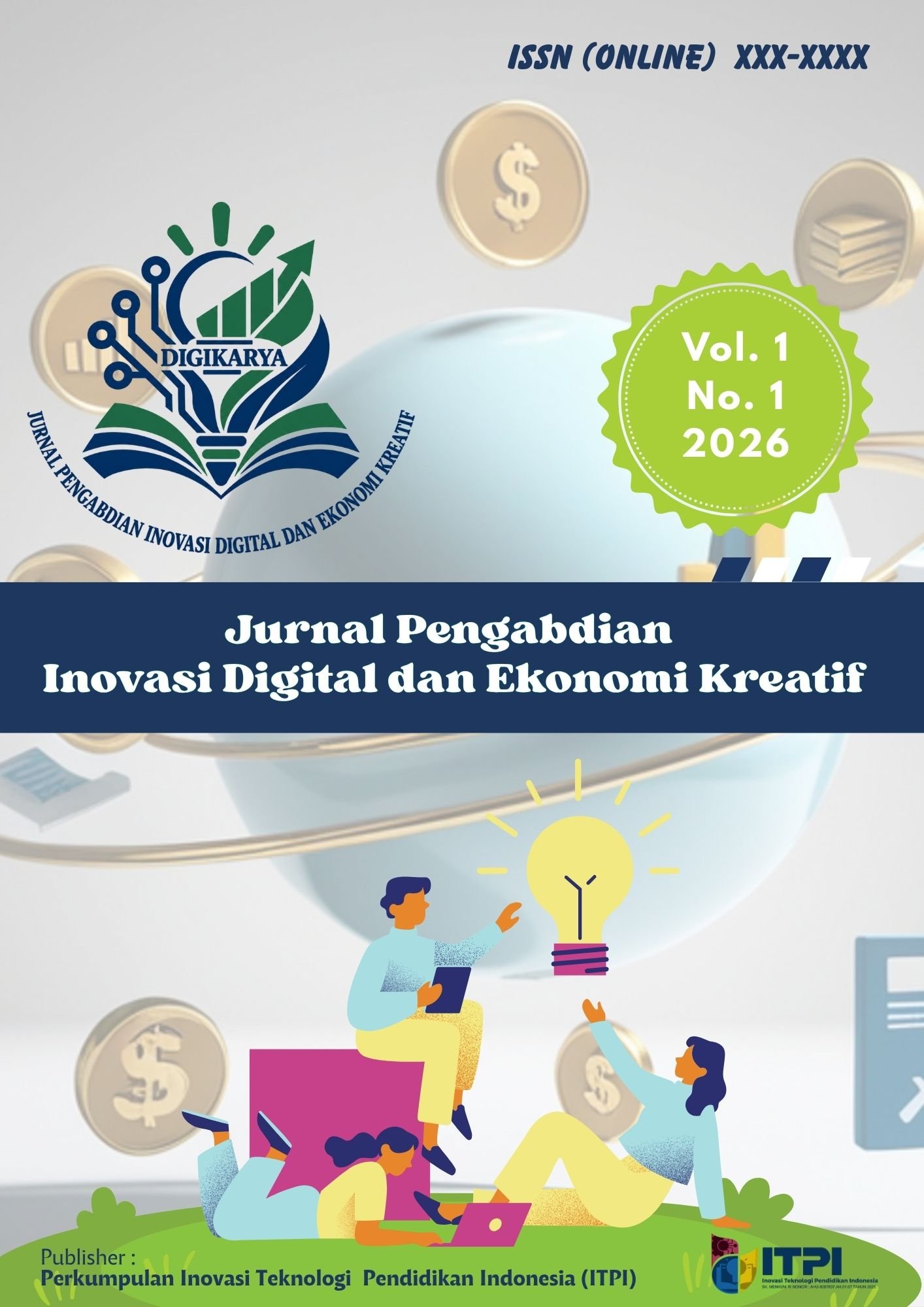 					View Vol. 2 No. 1 (2026): JURNAL PENGABDIAN INOVASI DIGITAL DAN EKONOMI KREATIF
				