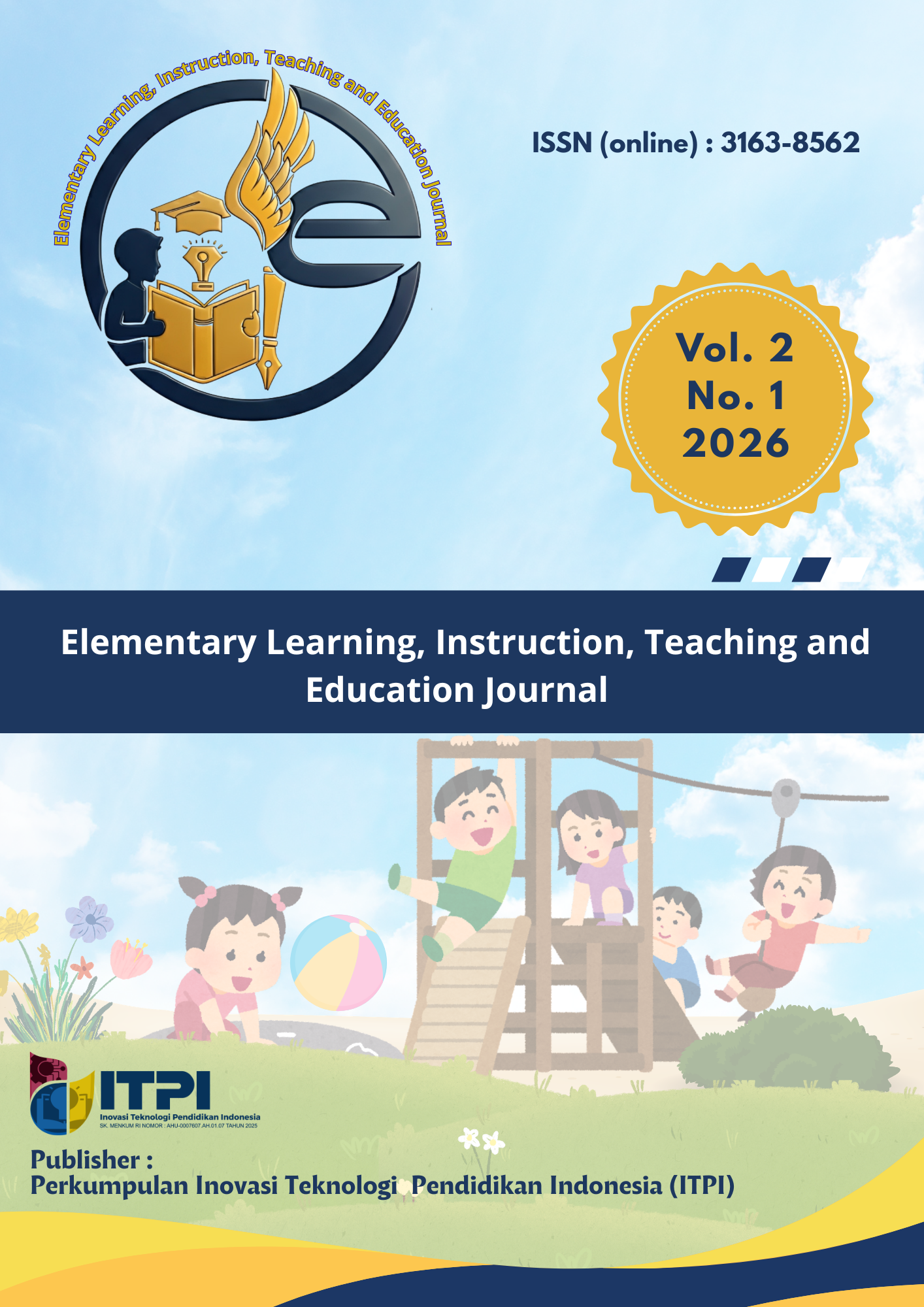 					View Vol. 2 No. 1 (2026): Elementary Learning in Innovative Teaching and Education Journal
				